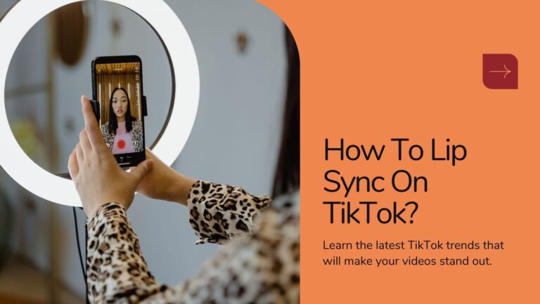 How To Lip Sync On TikTok?
