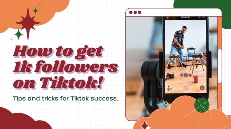 How to get 1k followers on TikTok in 5 minutes?