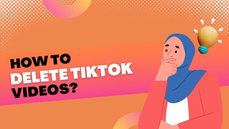 How to delete TikTok videos?