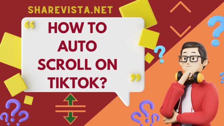 How to auto scroll on tiktok ?