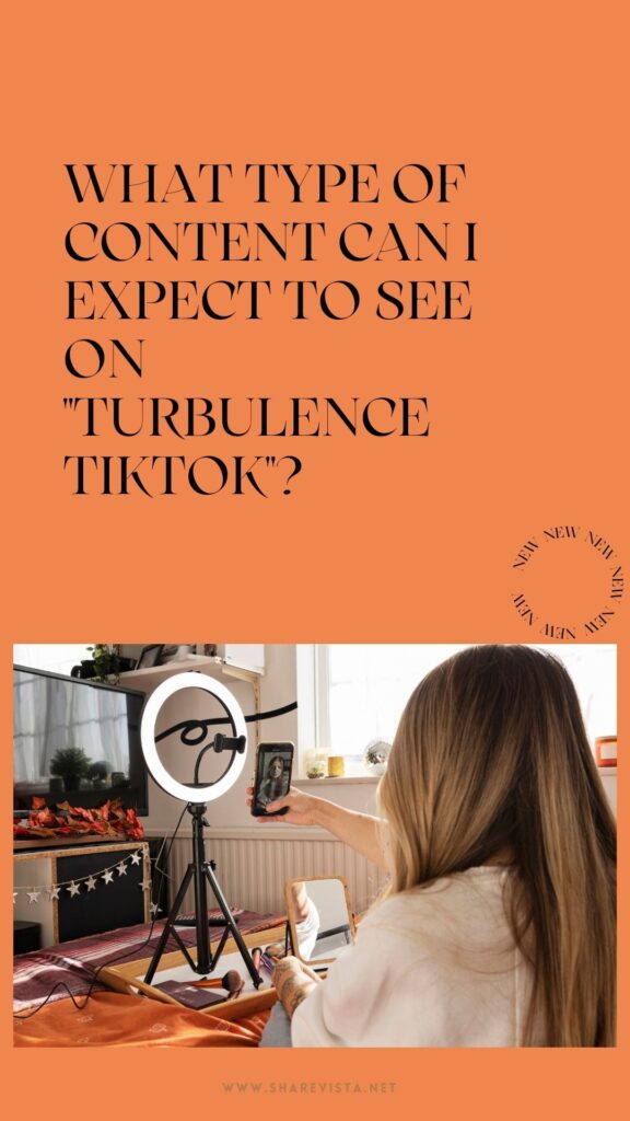 What type of content can I expect to see on "Turbulence TikTok"