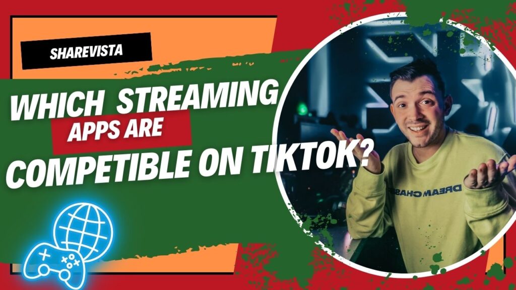 Which streaming apps are compatible with TikTok