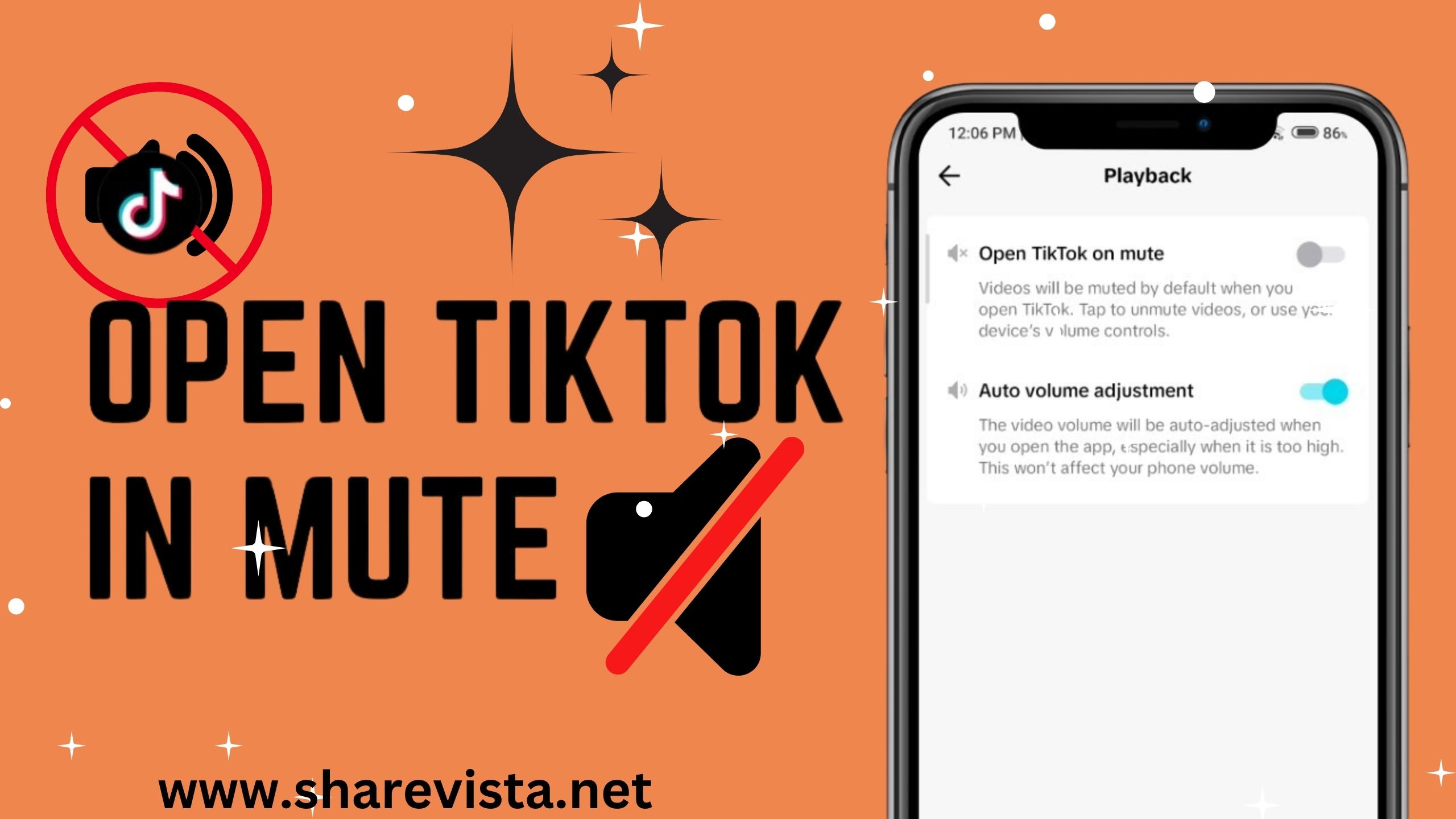 How to open TikTok on Mute