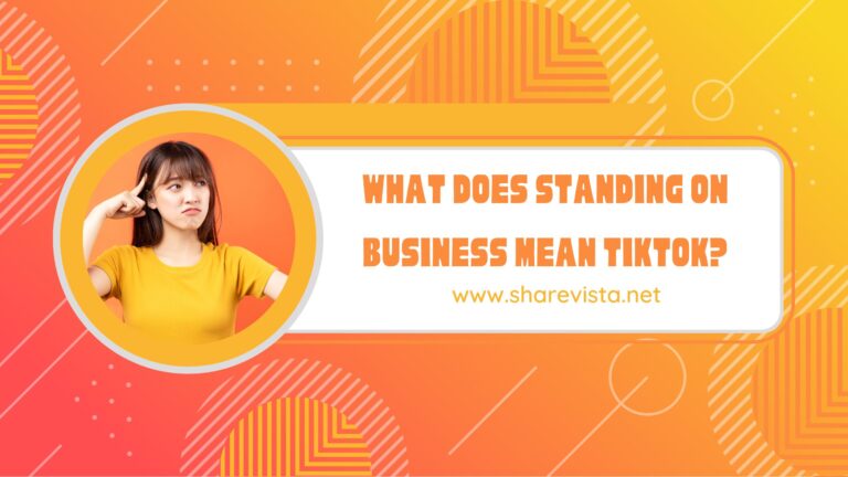 What does standing on business mean TikTok?🕴️💼📈