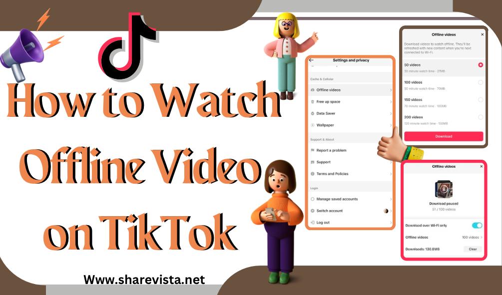 How to watch Offline videos on TikTok